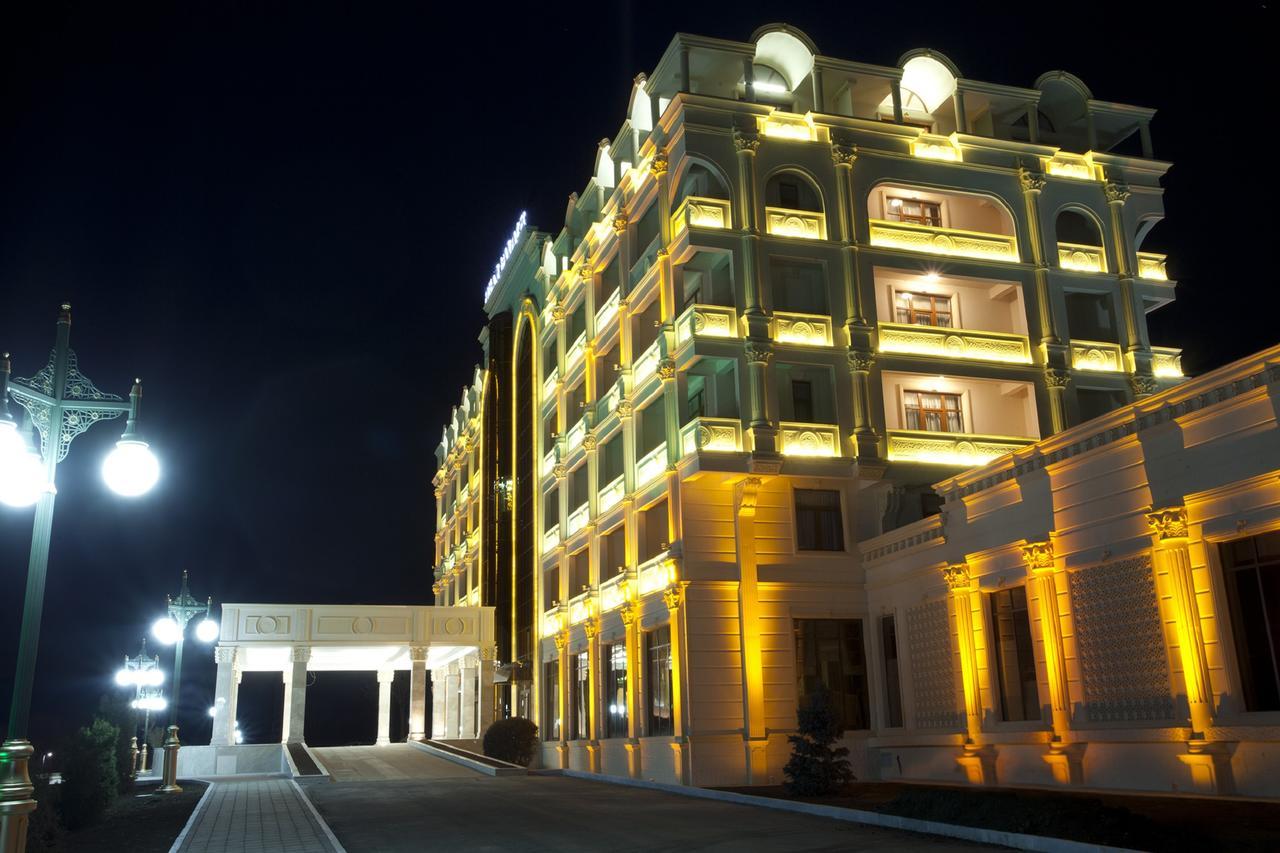 Ayan Palace Hotel Tovuz Exterior foto
