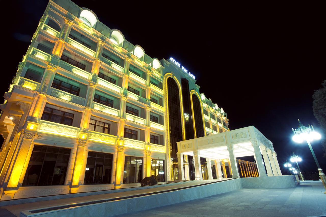Ayan Palace Hotel Tovuz Exterior foto